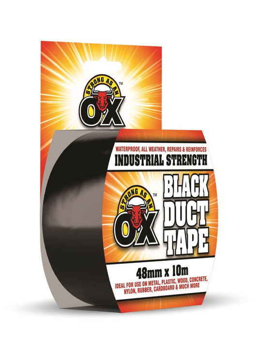 SAAO Duct Tape Black 48MM X 10M