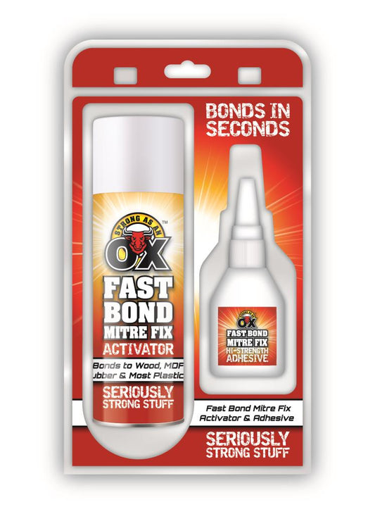 SAAO Instant Adhesive Hi-Strength Mitre Fix