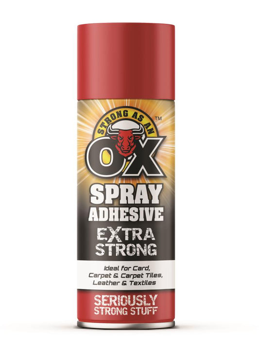 Strong As An Ox Spray Adhesive 500ML