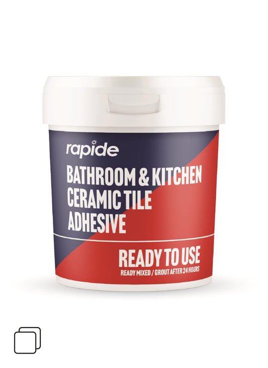 Rapide Bathroom & Kitchen Ceramic Tile Adhesive 1KG