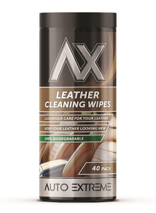 AX Leather Cleaning Wipes 40PK