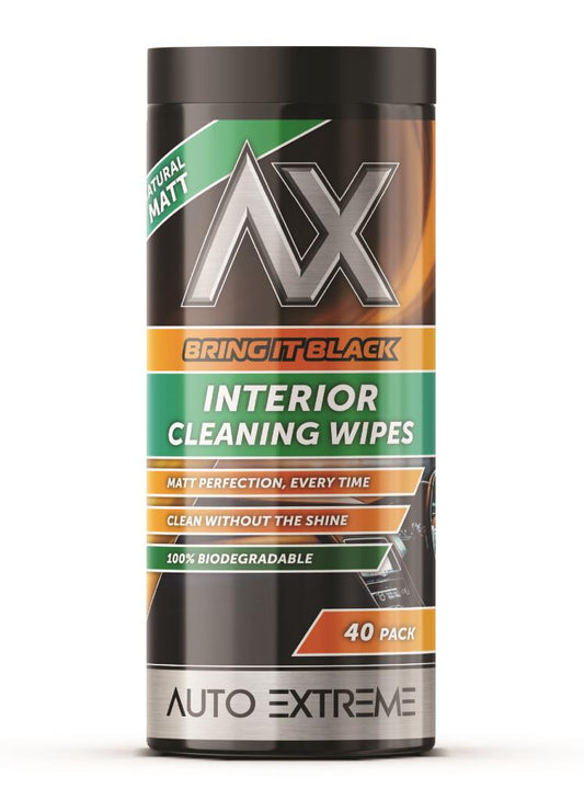 AX BIB Interior Cleaning Wipes Matt 40PK