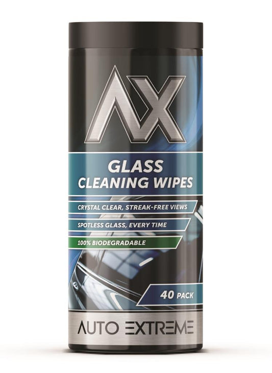 AX Glass Cleaning Wipes 40PK