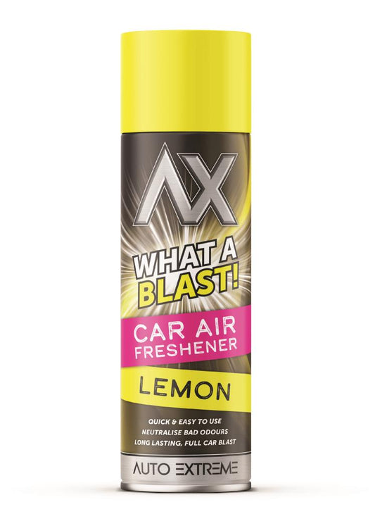 Ax Whatablast Car Air Freshner Lemon 500ML