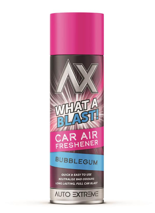 Ax Whatablast Car Air Freshner Bubblegum 500ML